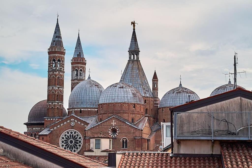 帕多瓦Residenza Subitosanto "Gigliola" 9A - Bilocale Con Terrazzo Esclusivo Cupola Basilica Di Sant'Antonio-公寓 外观 照片